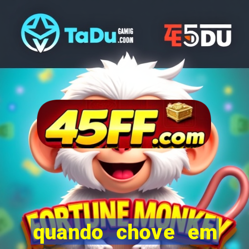 quando chove em porto seguro